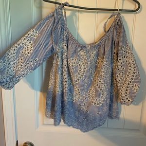 Off the shoulder shirt